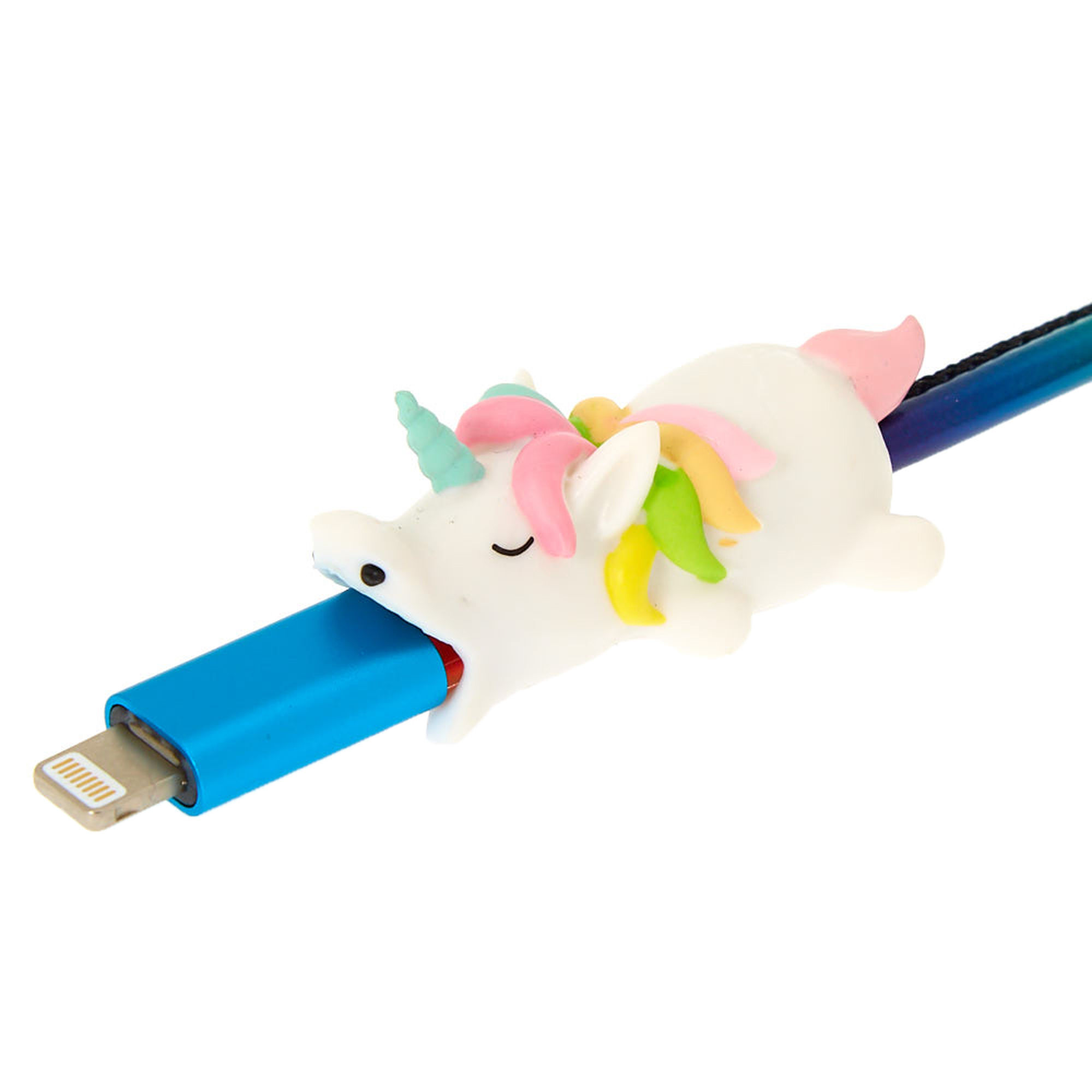White Claire/'s Girl/'s Unicorn Cable Critter